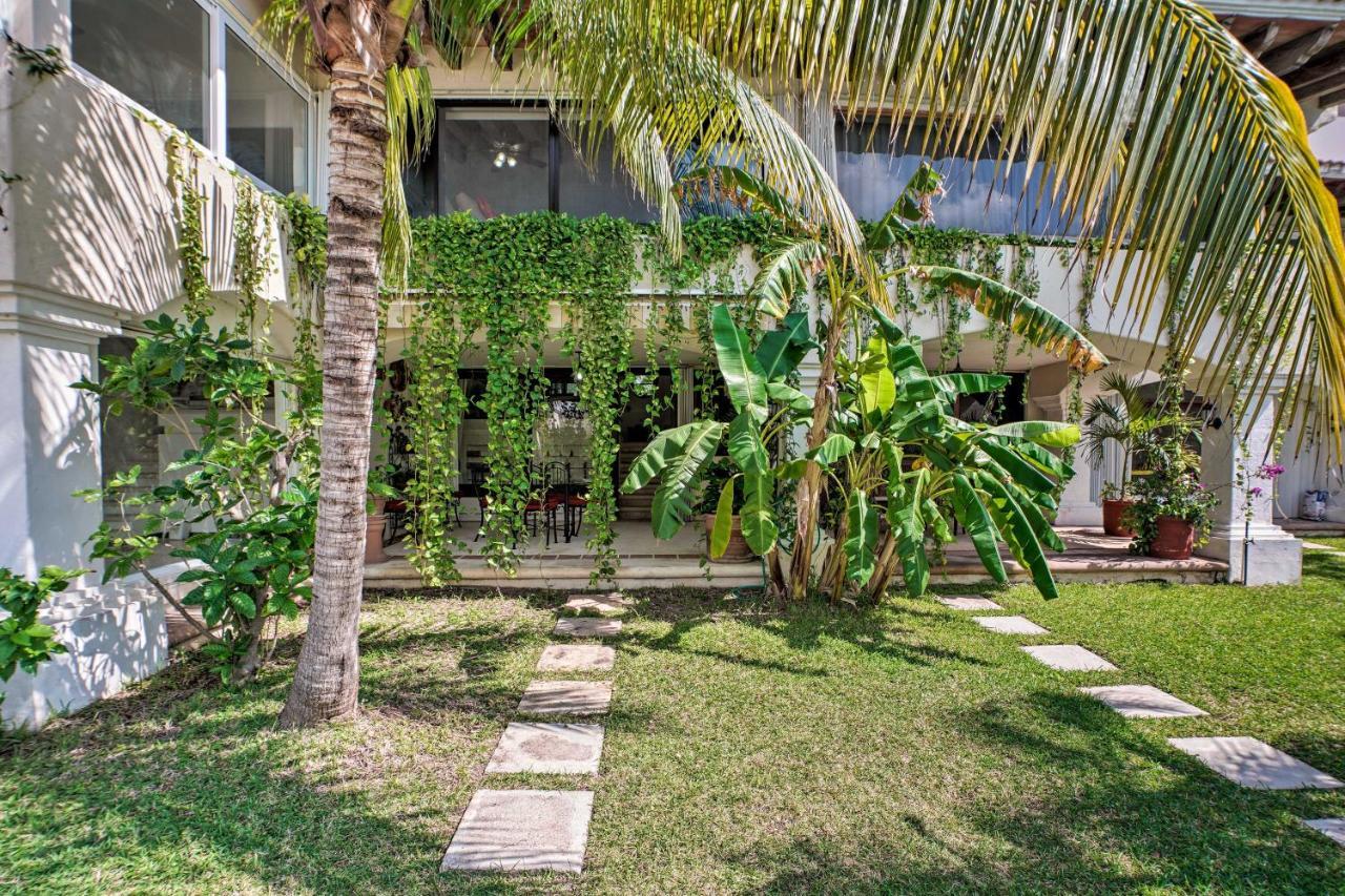 Updated Oceanside Townhome With Pool Walk To Beach! Cancún Exterior foto