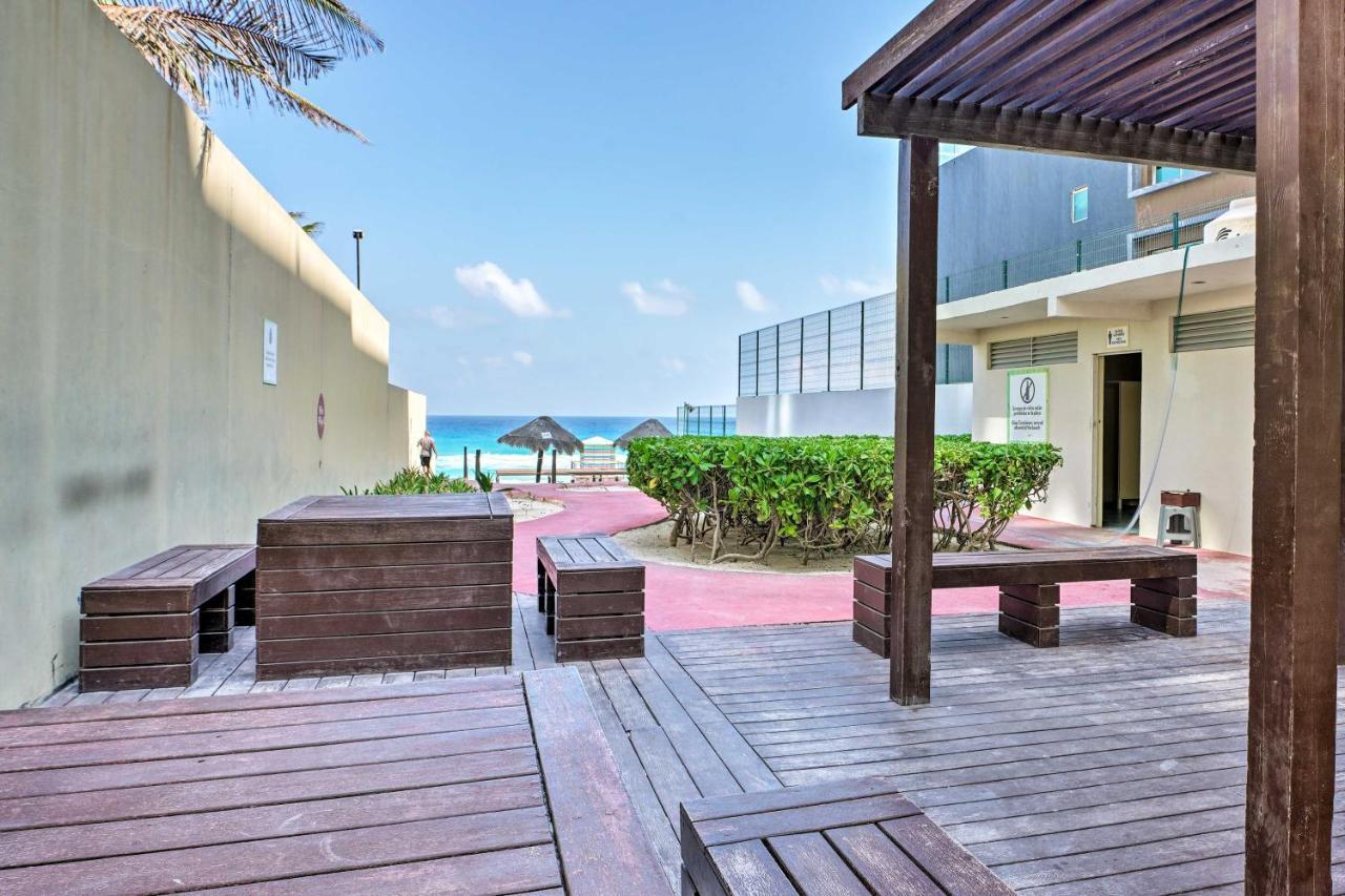 Updated Oceanside Townhome With Pool Walk To Beach! Cancún Exterior foto